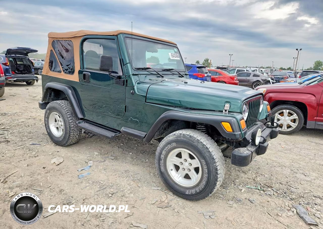 2000 Jeep Wrangler - Tj Se VIN:1J4FA29P3YP802526 - 4