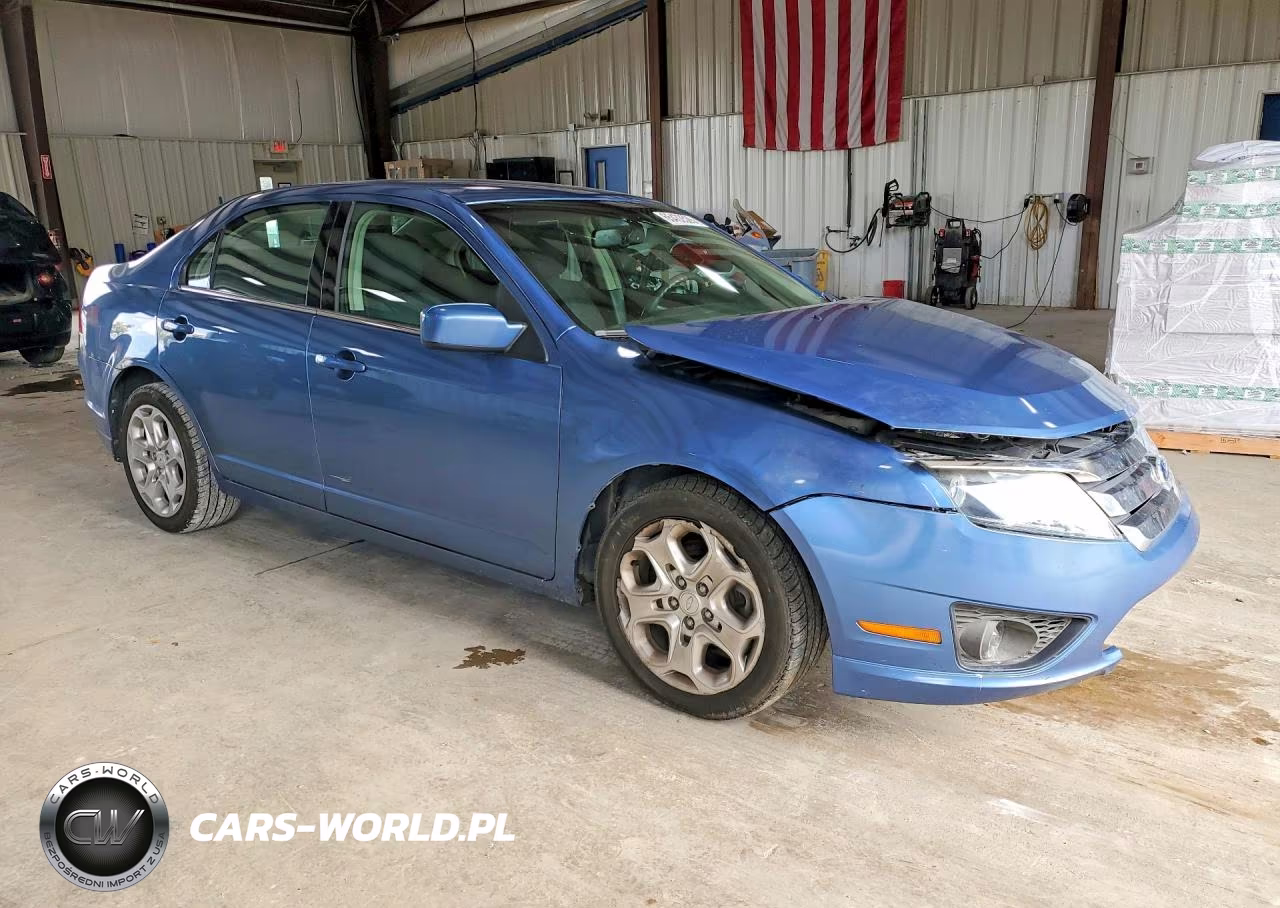 2010 Ford Fusion Se VIN:3FAHP0HA8AR400911 - 4