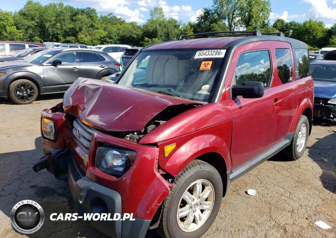 2008 Honda Element Ex VIN:5J6YH28768L017737 - 1