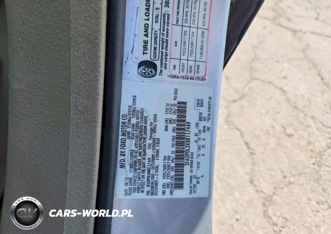 2011 Ford Fusion Hybrid VIN:3FADP0L3XBR117449 - 12