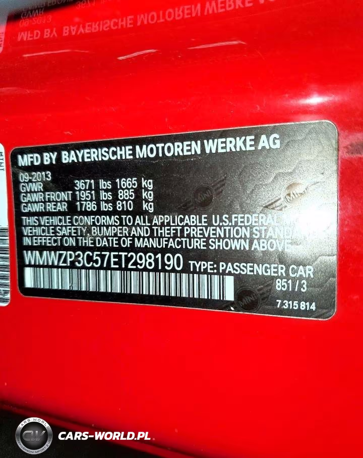 2014 Mini Cooper S VIN:WMWZP3C57ET298190 - 12