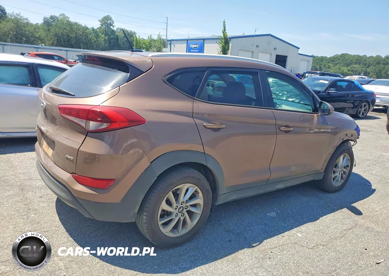 2016 Hyundai Tucson Se VIN:KM8J3CA42GU022417 - 3