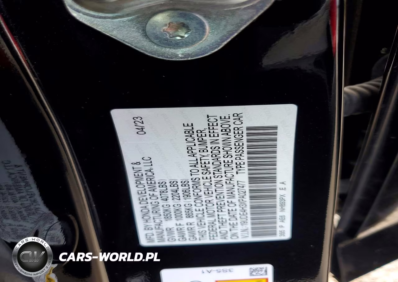 2023 Acura Integra A-Spec VIN:19UDE4H3XPA027477 - 12