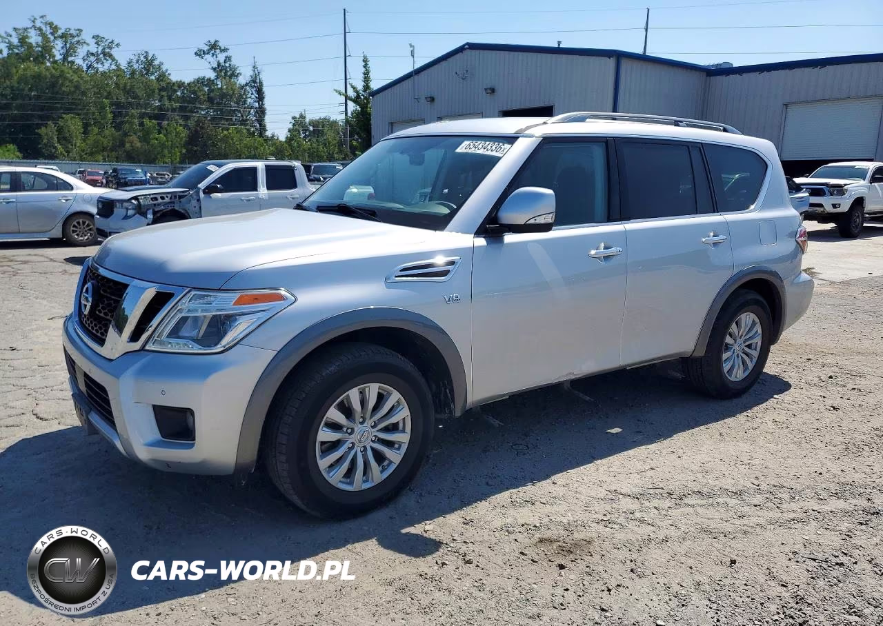 2018 Nissan Armada Sv VIN:JN8AY2NC5JX502298 - 1