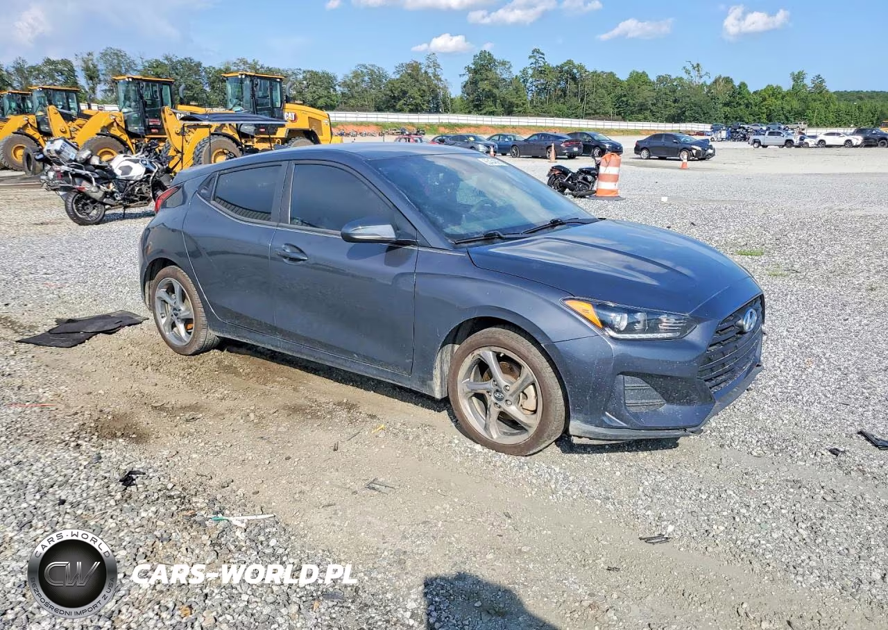 2020 Hyundai Veloster 2.0L VIN:KMHTG6AF6LU032023 - 4