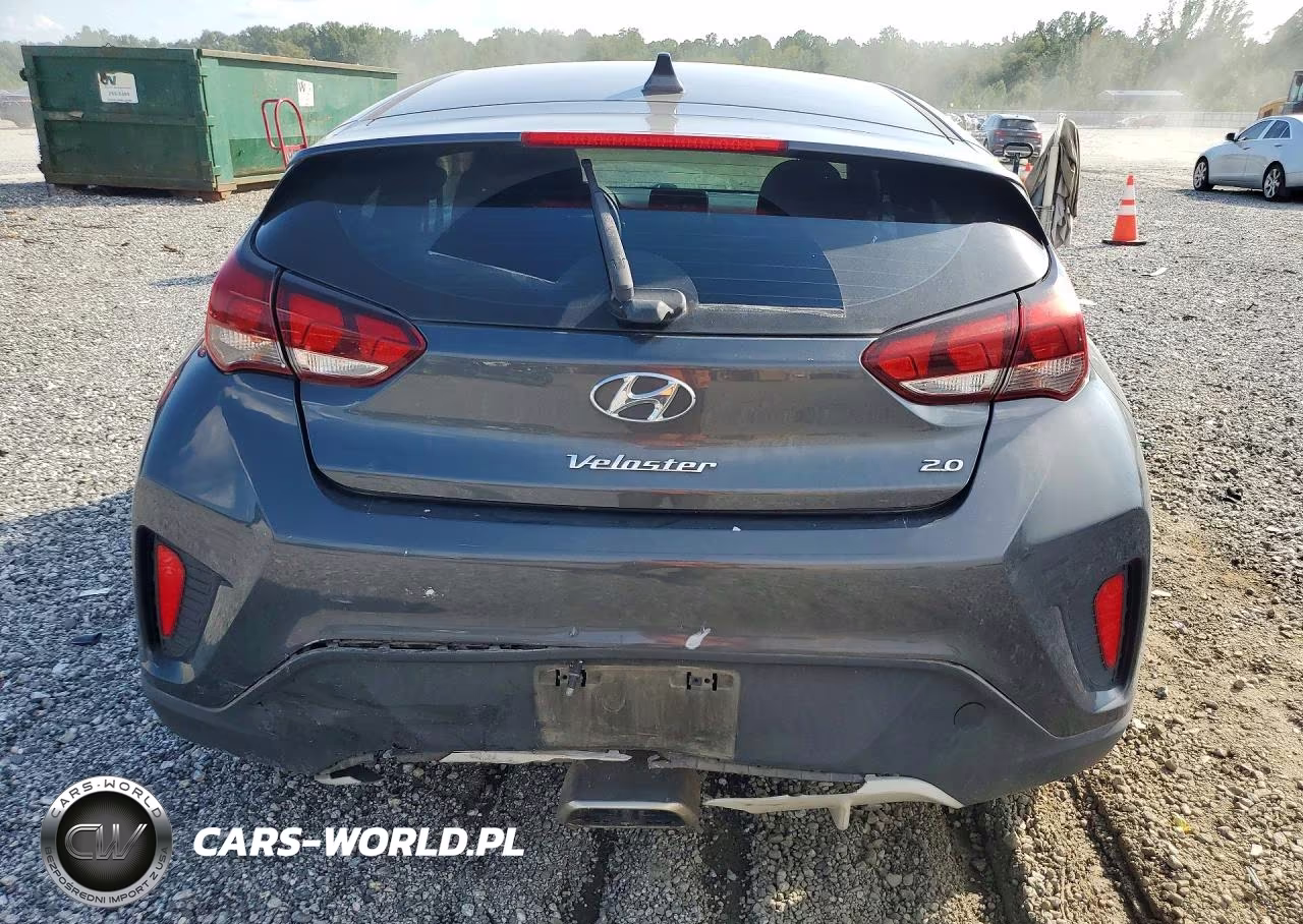 2020 Hyundai Veloster 2.0L VIN:KMHTG6AF6LU032023 - 6