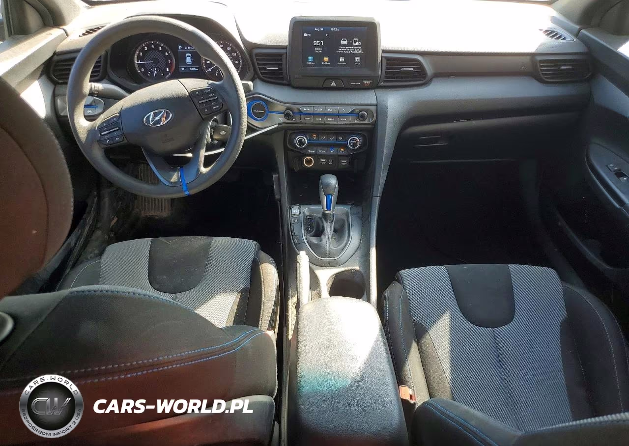 2020 Hyundai Veloster 2.0L VIN:KMHTG6AF6LU032023 - 8