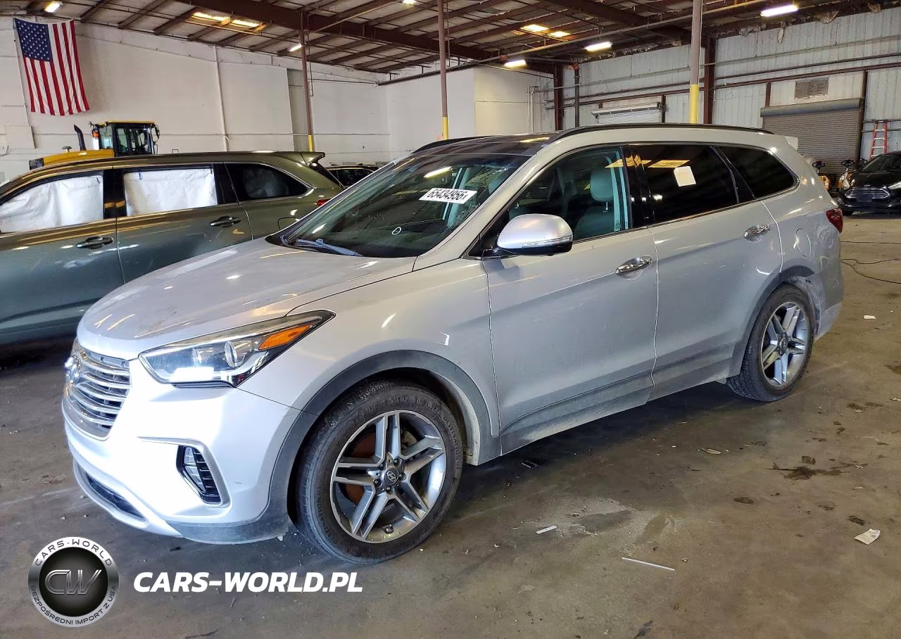 2017 Hyundai Santa Fe Se Ultimate VIN:KM8SR4HF8HU241884 - 1