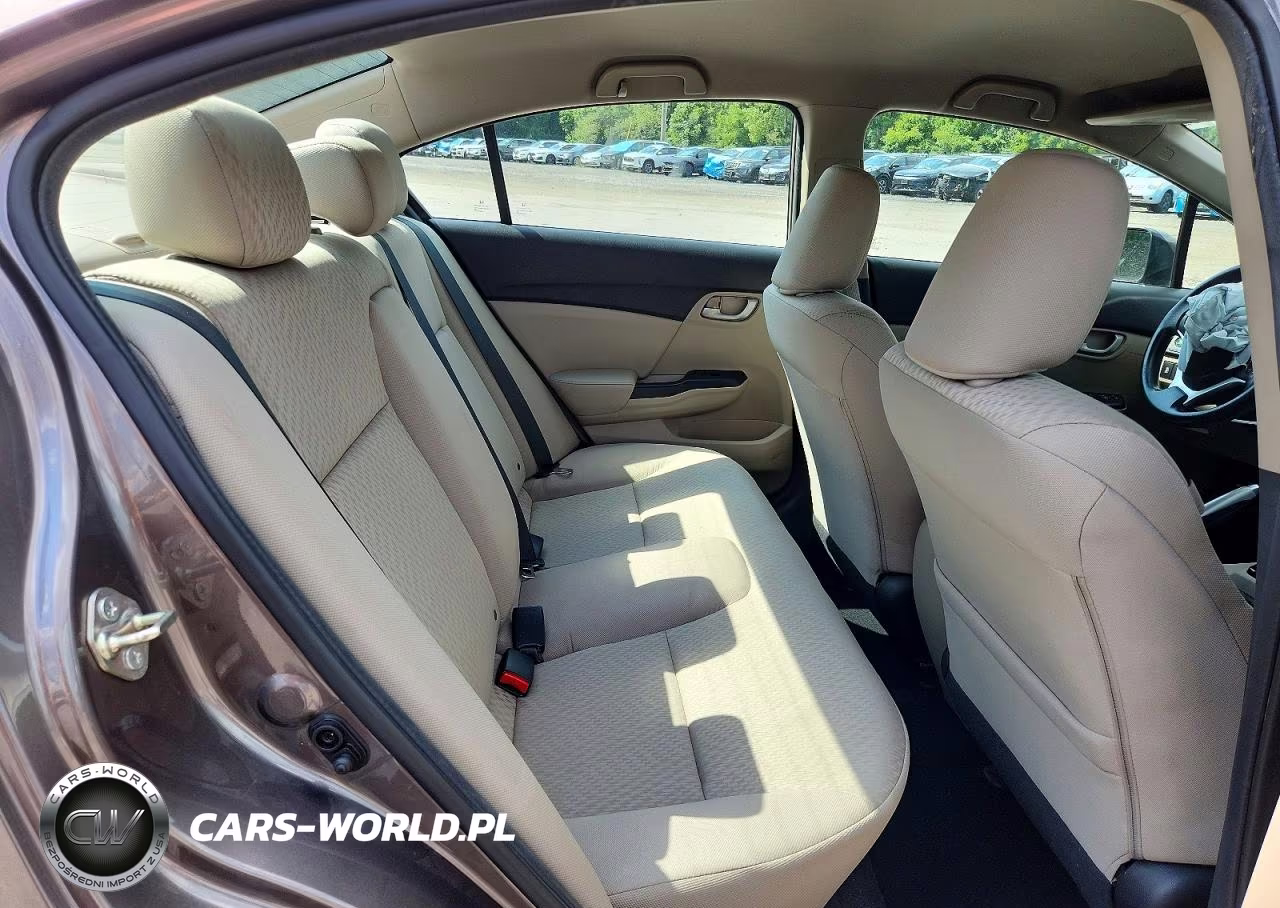 2015 Honda Civic Lx VIN:19XFB2F51FE290879 - 10