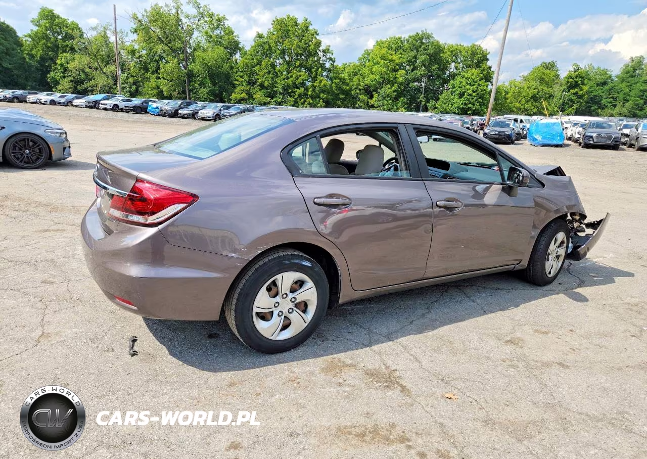 2015 Honda Civic Lx VIN:19XFB2F51FE290879 - 3