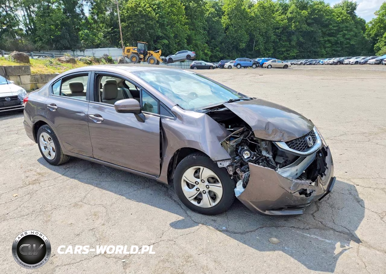 2015 Honda Civic Lx VIN:19XFB2F51FE290879 - 4
