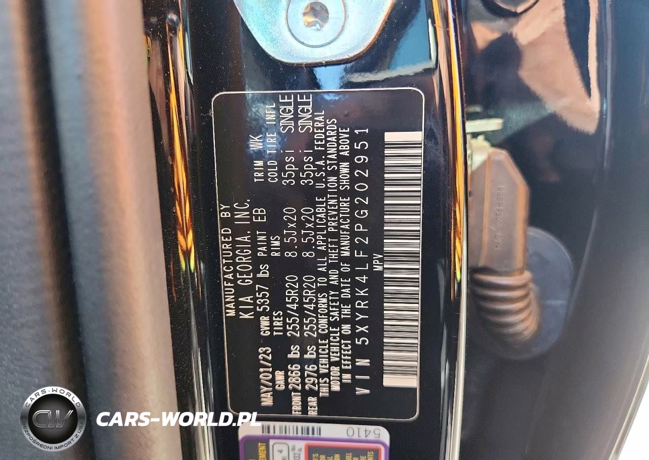 2023 Kia Sorento Sx VIN:5XYRK4LF2PG202951 - 13
