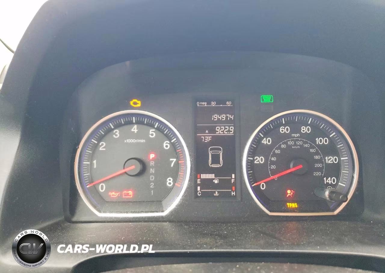 2007 Honda Cr-V Ex VIN:JHLRE385X7C029933 - 9