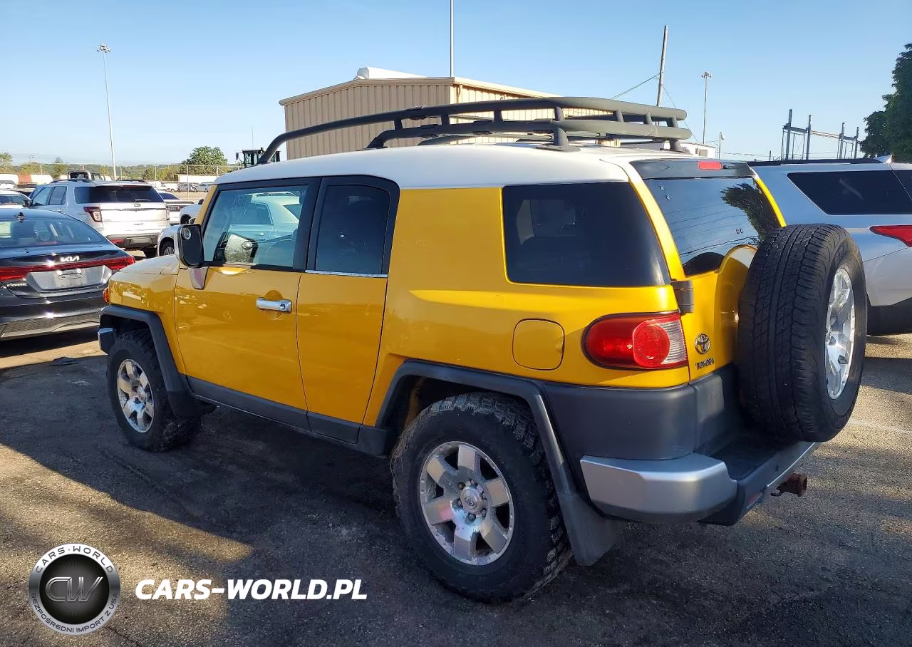 2007 Toyota Fj Cruiser Base VIN:JTEBU11F270004126 - 2