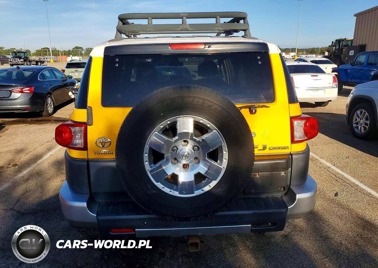 2007 Toyota Fj Cruiser Base VIN:JTEBU11F270004126 - 6