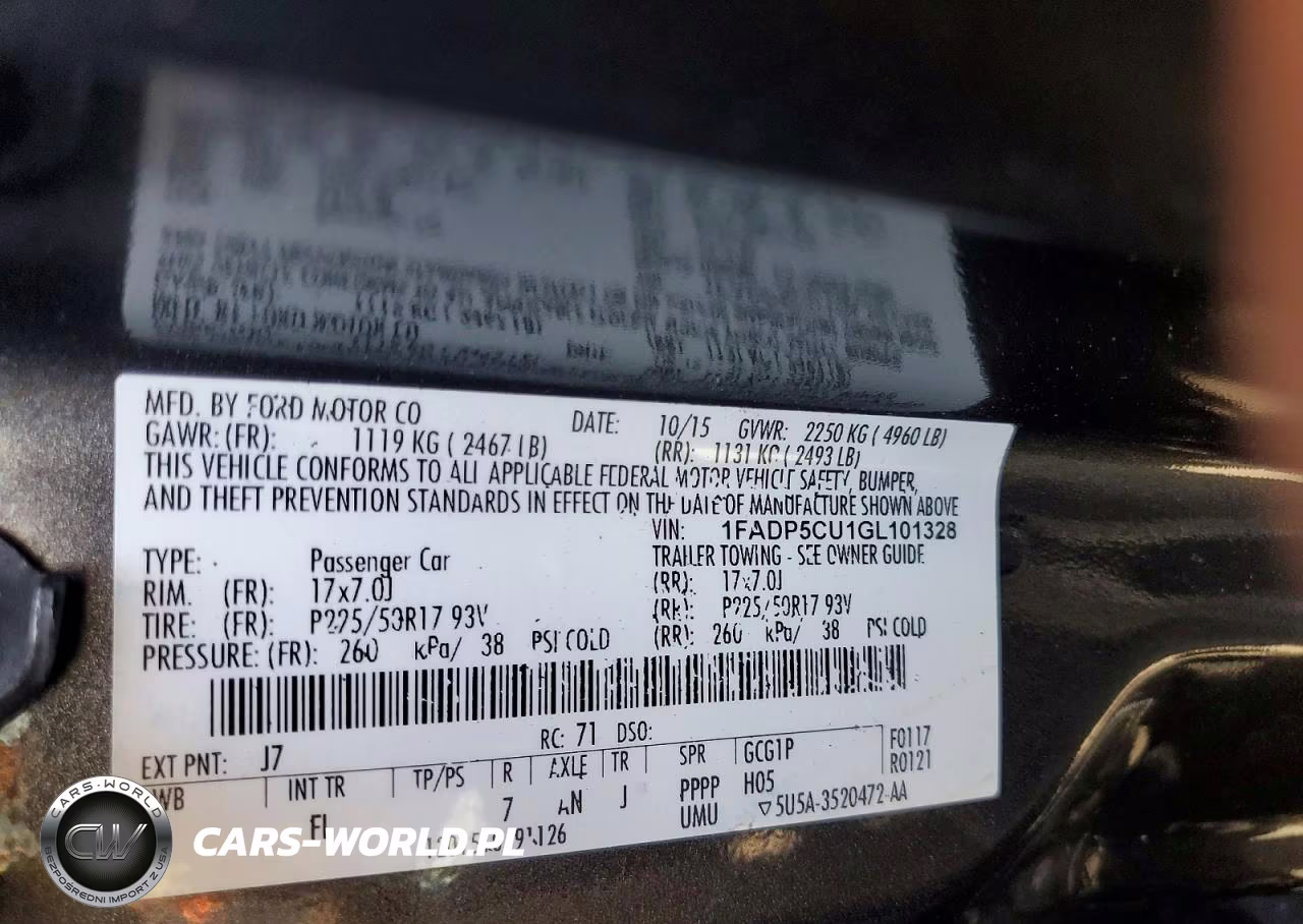 2016 Ford C-Max Premium Sel VIN:1FADP5CU1GL101328 - 14