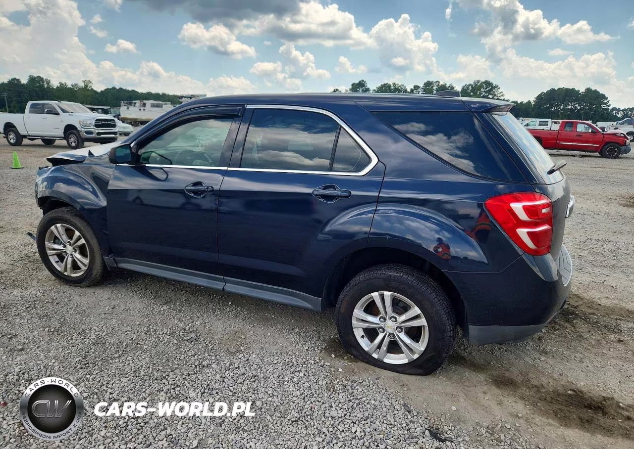 2016 Chevrolet Equinox Ls VIN:2GNALBEK8G1162627 - 2
