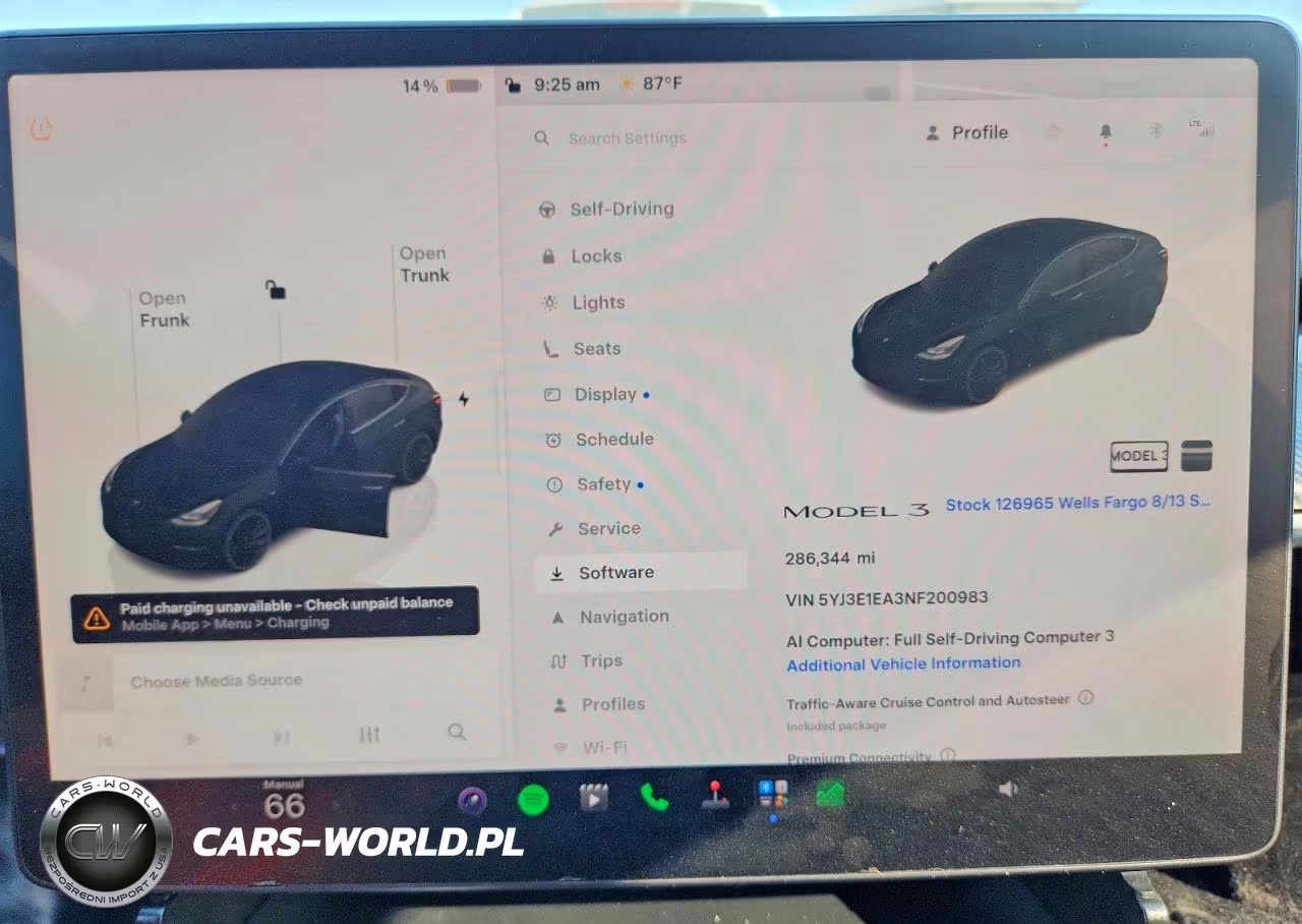 2022 Tesla Model 3 VIN:5YJ3E1EA3NF200983 - 9