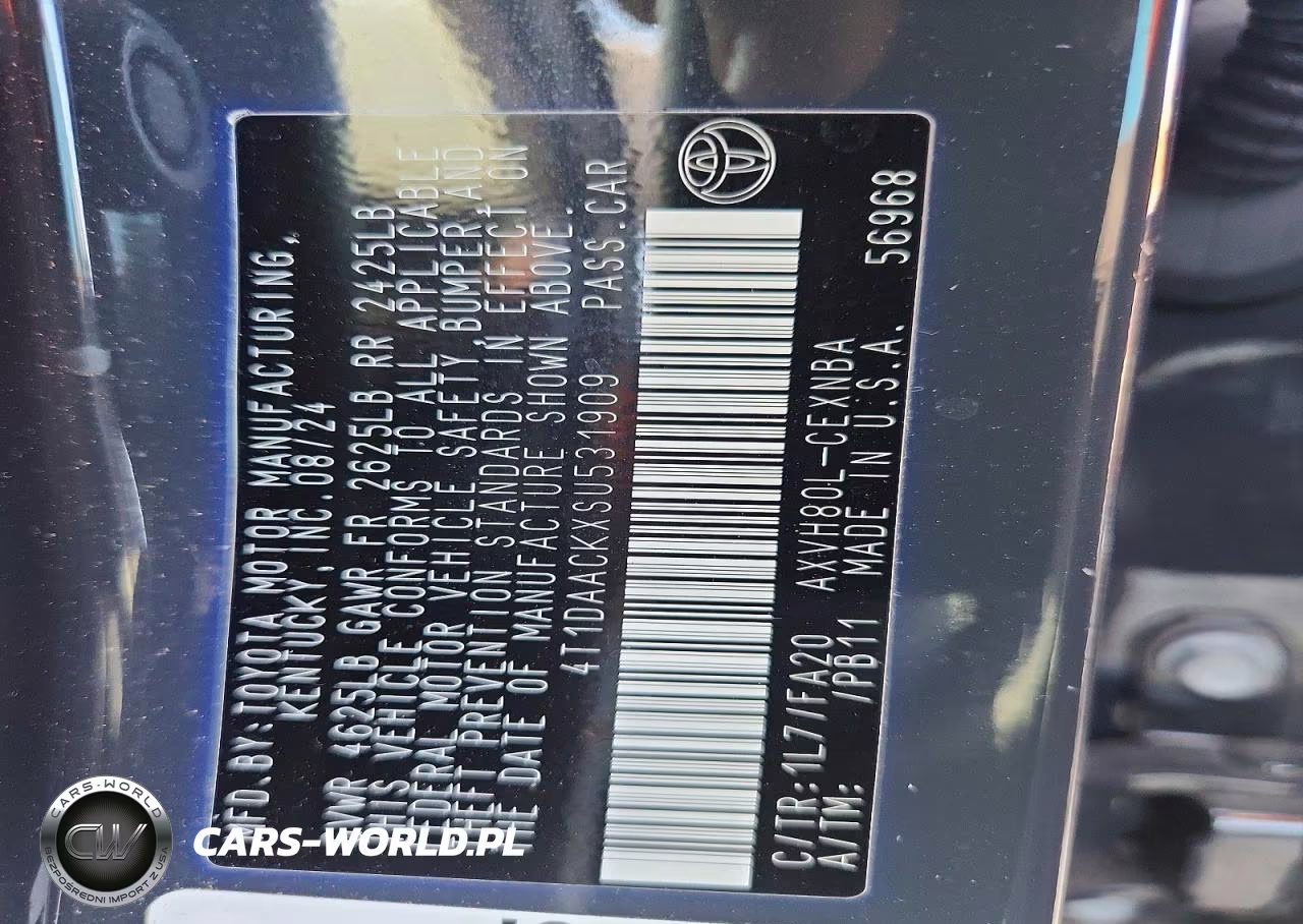 2025 Toyota Camry Le VIN:4T1DAACKXSU531909 - 13