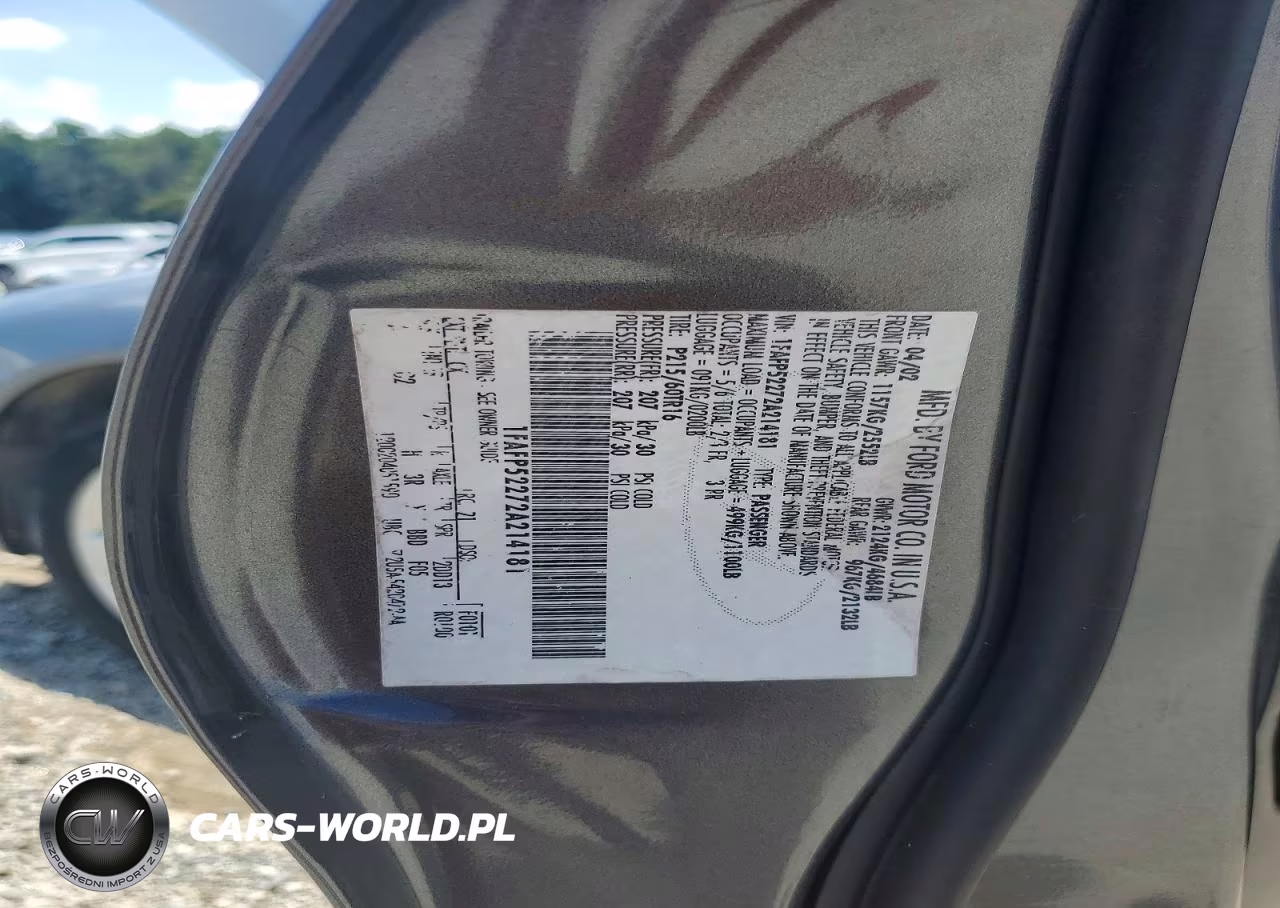 2002 Ford Taurus Lx VIN:1FAFP52272A214181 - 12