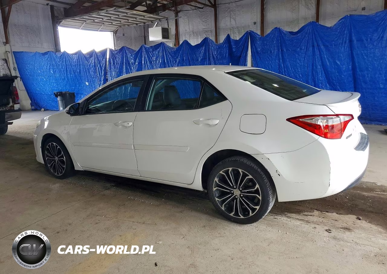 2016 Toyota Corolla S Plus VIN:2T1BURHE8GC594337 - 2