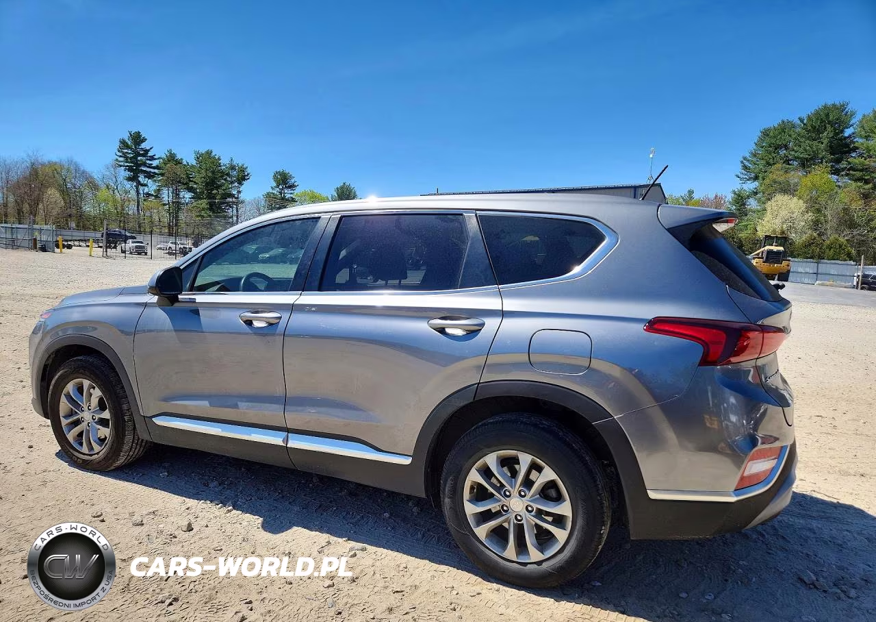2019 Hyundai Santa Fe Se VIN:5NMS2CAD2KH084721 - 2
