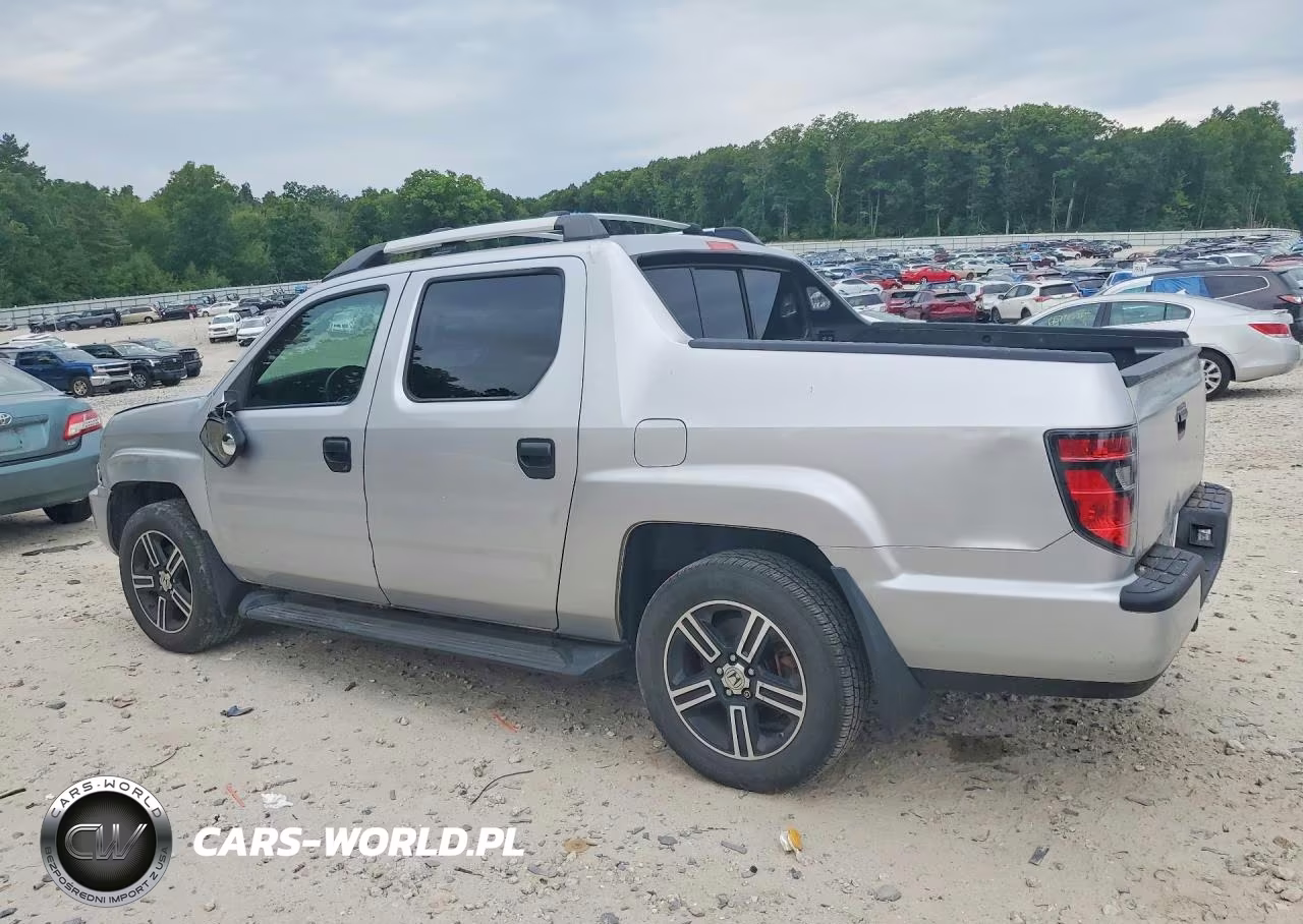2012 Honda Ridgeline Sport VIN:5FPYK1F78CB454002 - 2