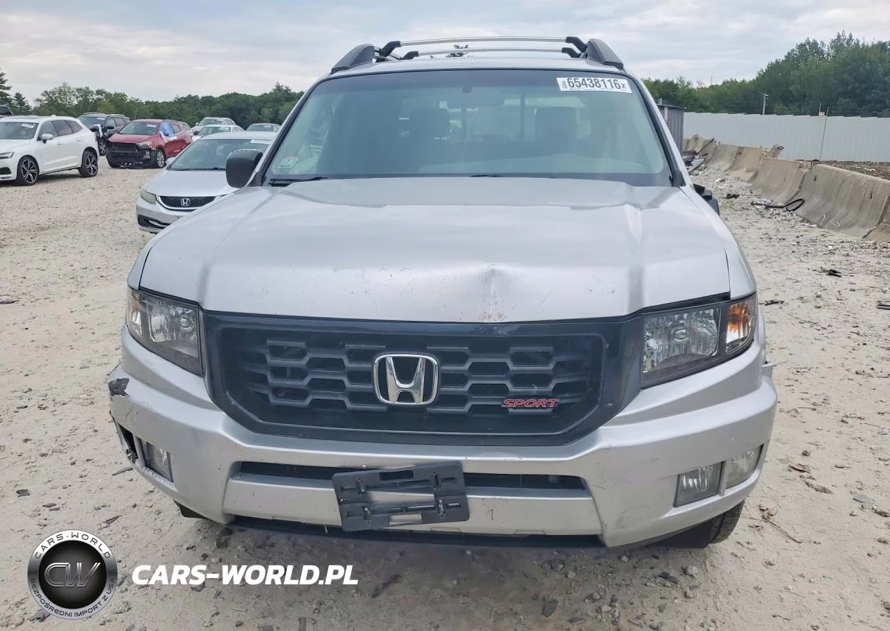 2012 Honda Ridgeline Sport VIN:5FPYK1F78CB454002 - 5