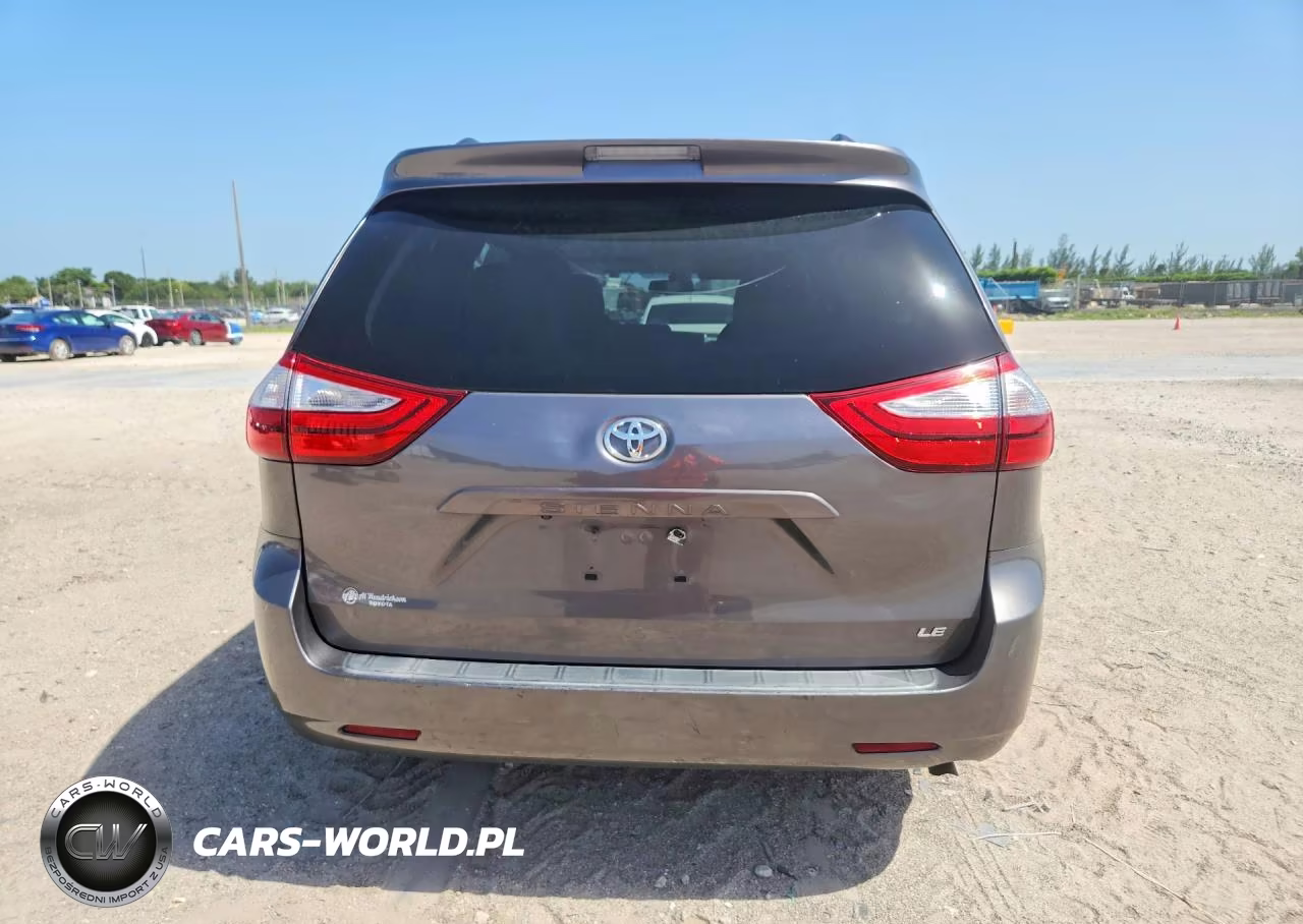 2017 Toyota Sienna Le VIN:5TDKZ3DC0HS870196 - 6