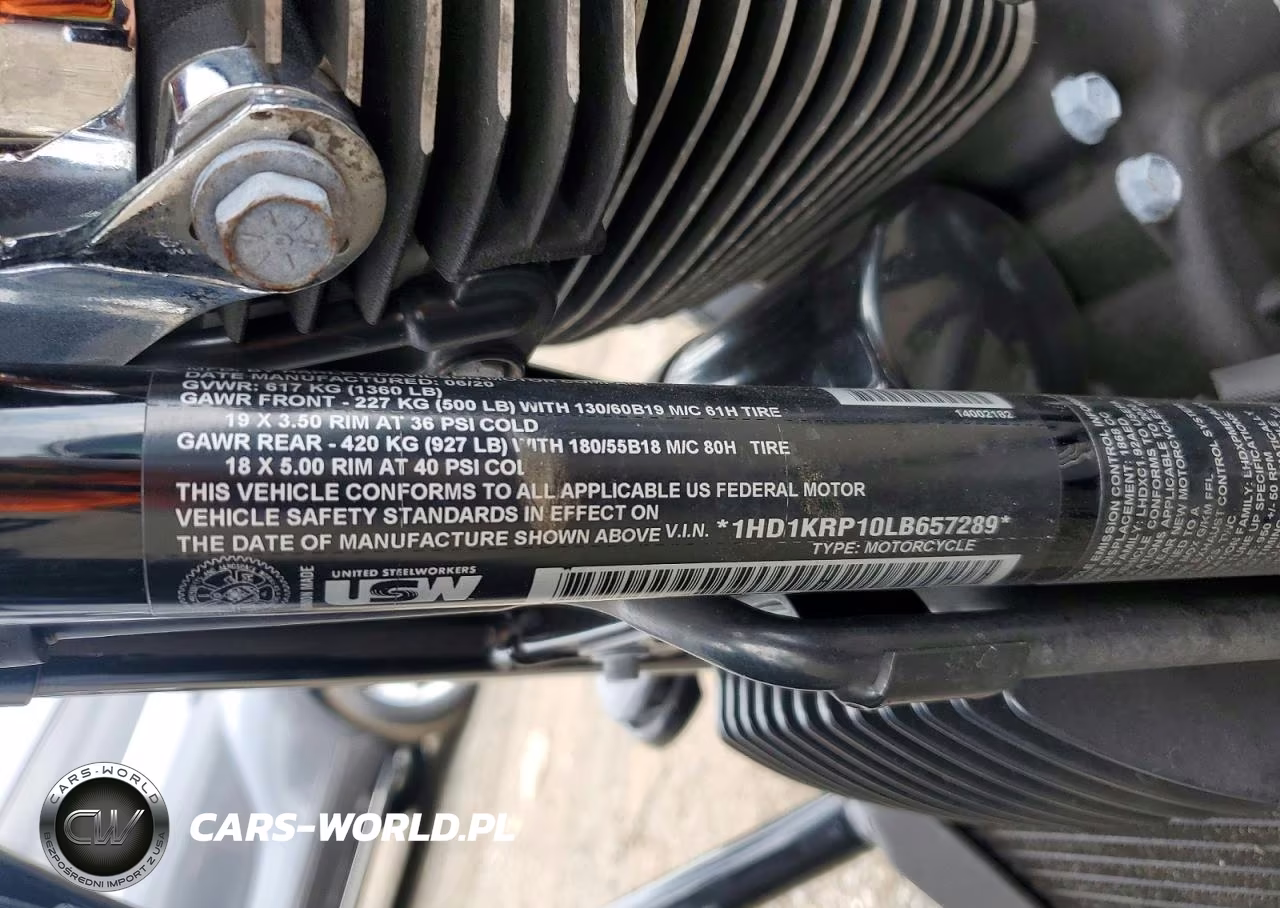 2020 Harley-Davidson Flhxs VIN:1HD1KRP10LB657289 - 9