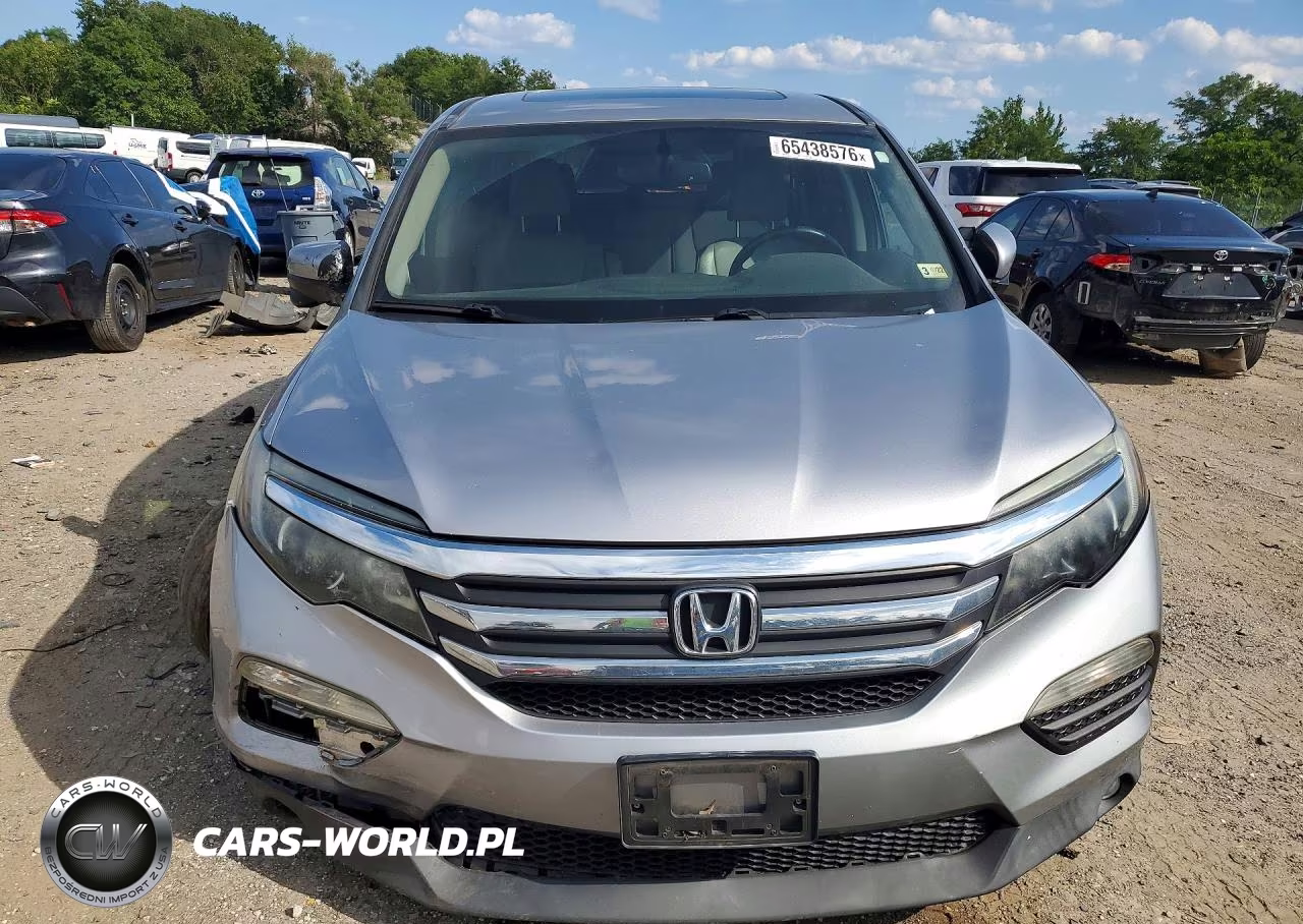 2017 Honda Pilot Exl VIN:5FNYF5H54HB006136 - 5