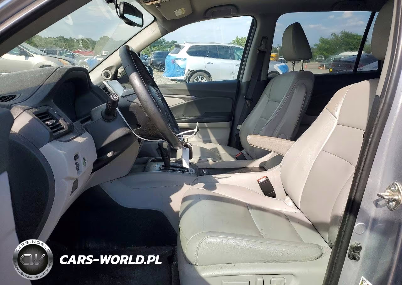 2017 Honda Pilot Exl VIN:5FNYF5H54HB006136 - 7