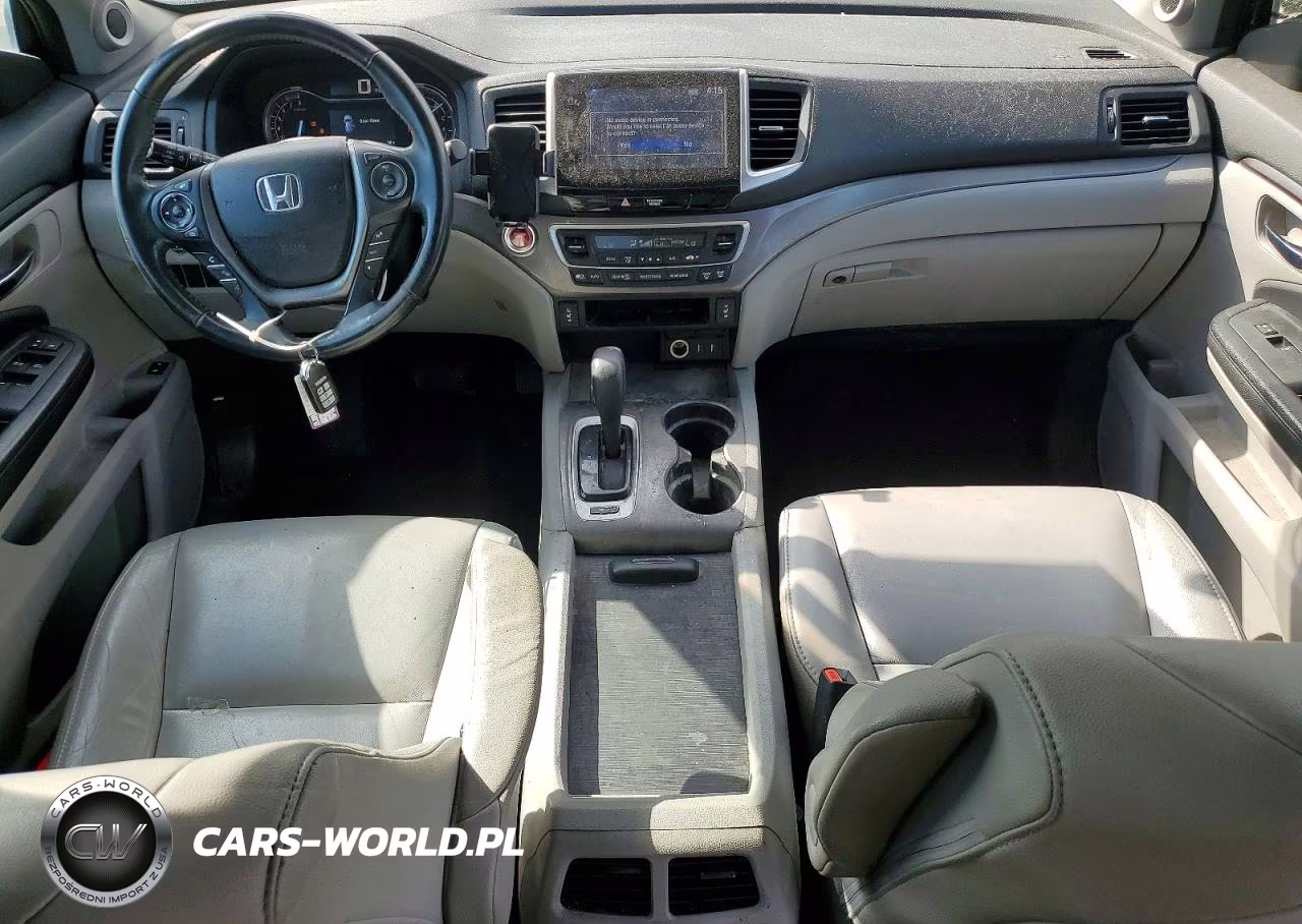 2017 Honda Pilot Exl VIN:5FNYF5H54HB006136 - 8