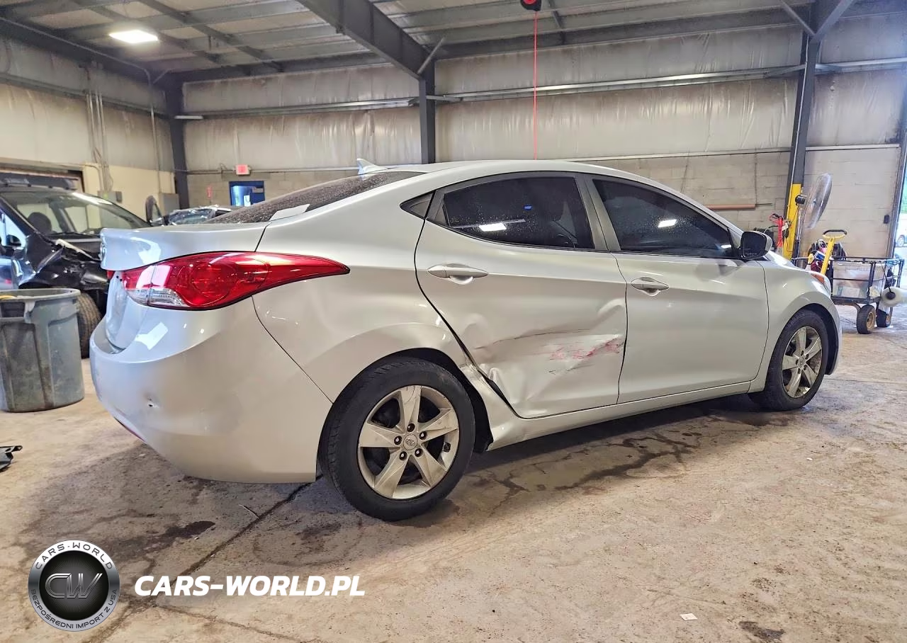 2012 Hyundai Elantra Gls VIN:KMHDH4AE1CU239559 - 3