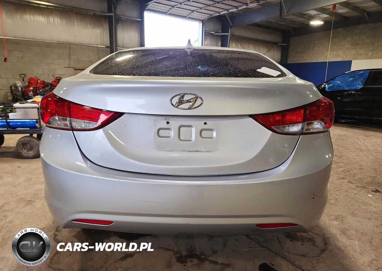 2012 Hyundai Elantra Gls VIN:KMHDH4AE1CU239559 - 6