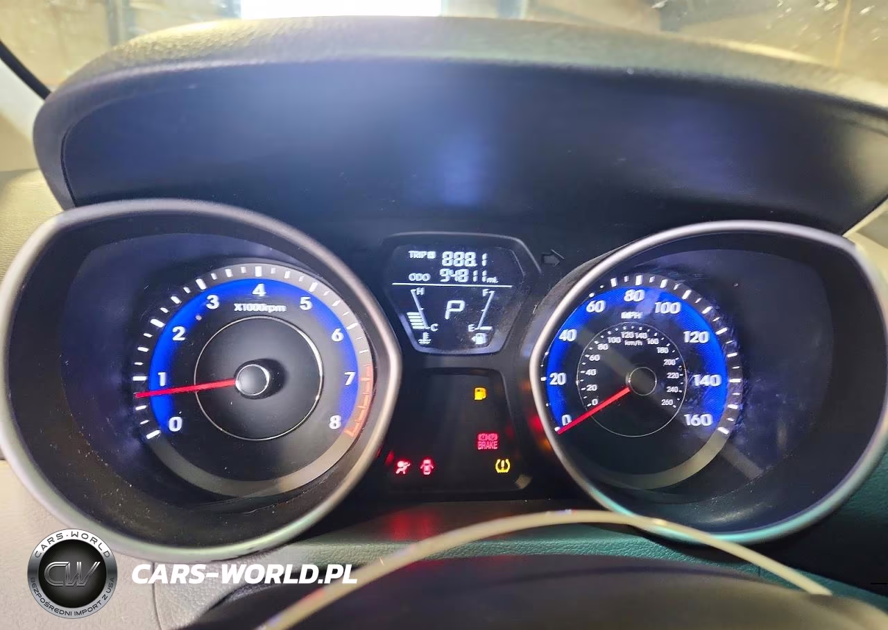 2012 Hyundai Elantra Gls VIN:KMHDH4AE1CU239559 - 9