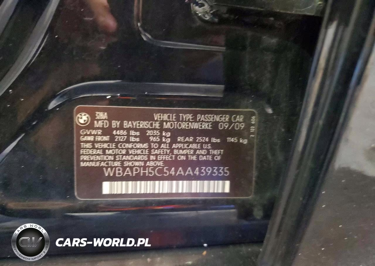 2010 BMW 328 I Sulev VIN:WBAPH5C54AA439335 - 12