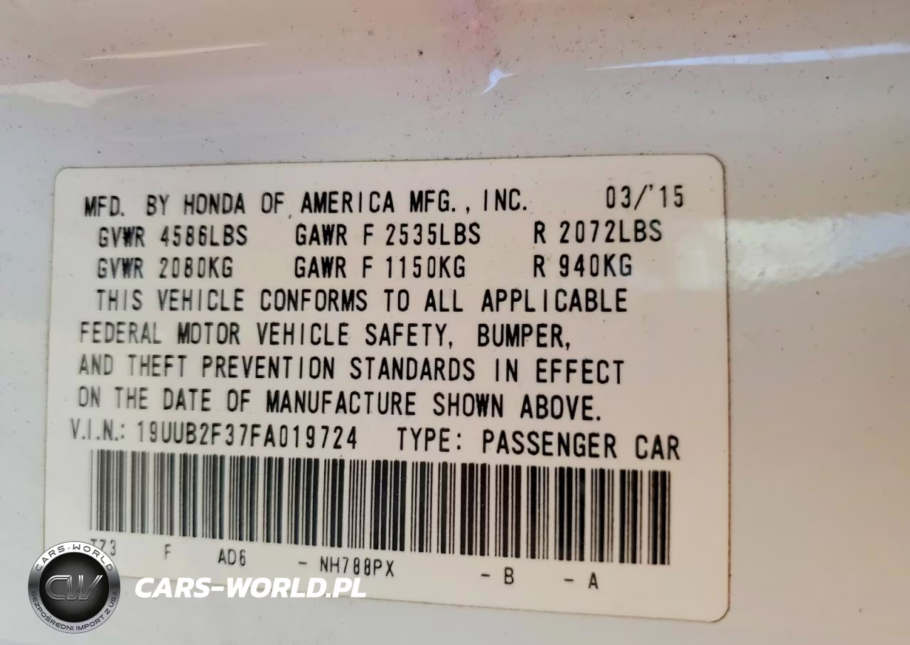 2015 Acura Tlx VIN:19UUB2F37FA019724 - 13