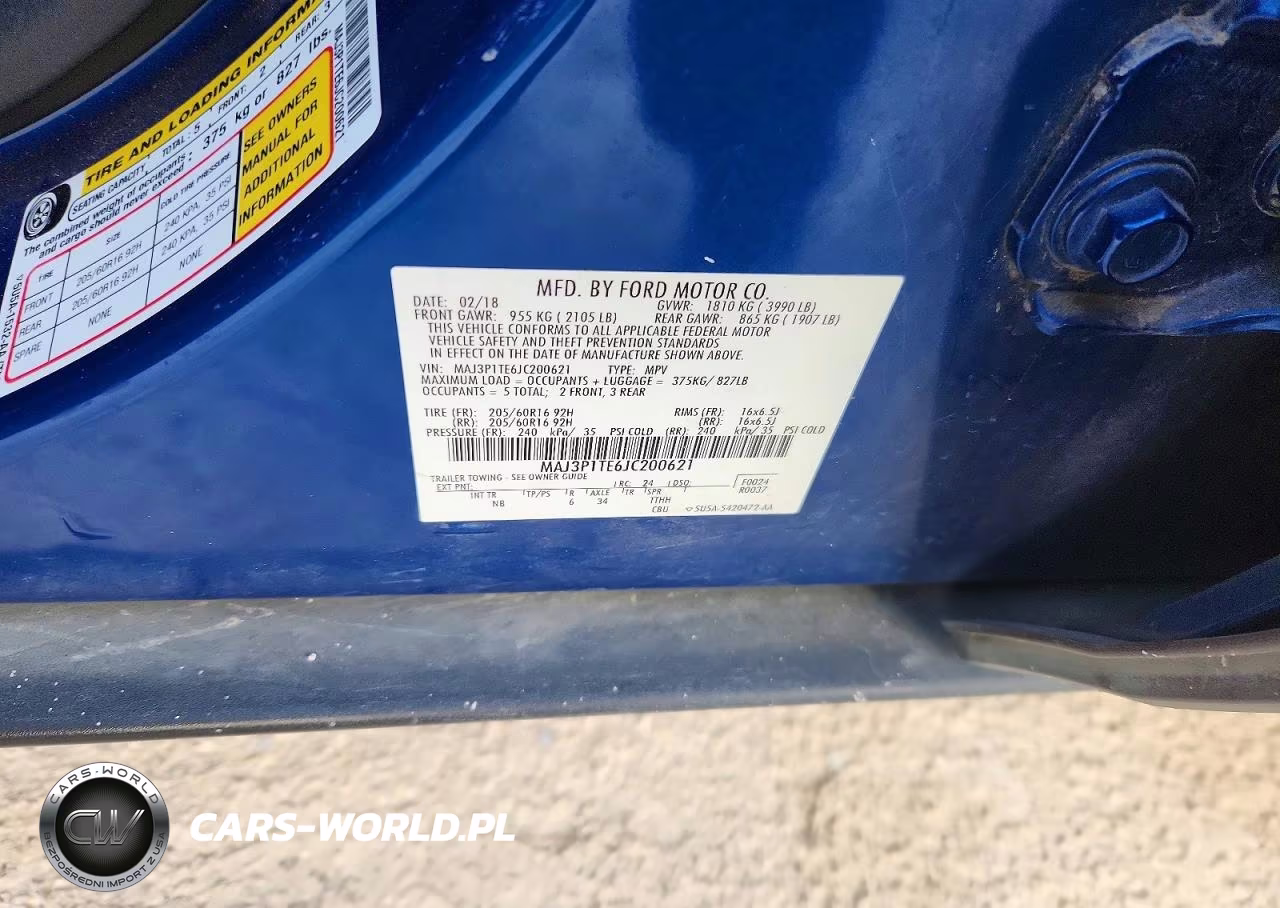 2018 Ford Ecosport Se VIN:MAJ3P1TE6JC200621 - 13