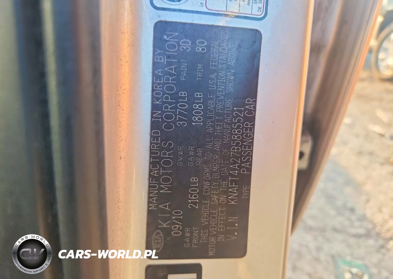 2011 Kia Forte Lx VIN:KNAFT4A27B5885521 - 12