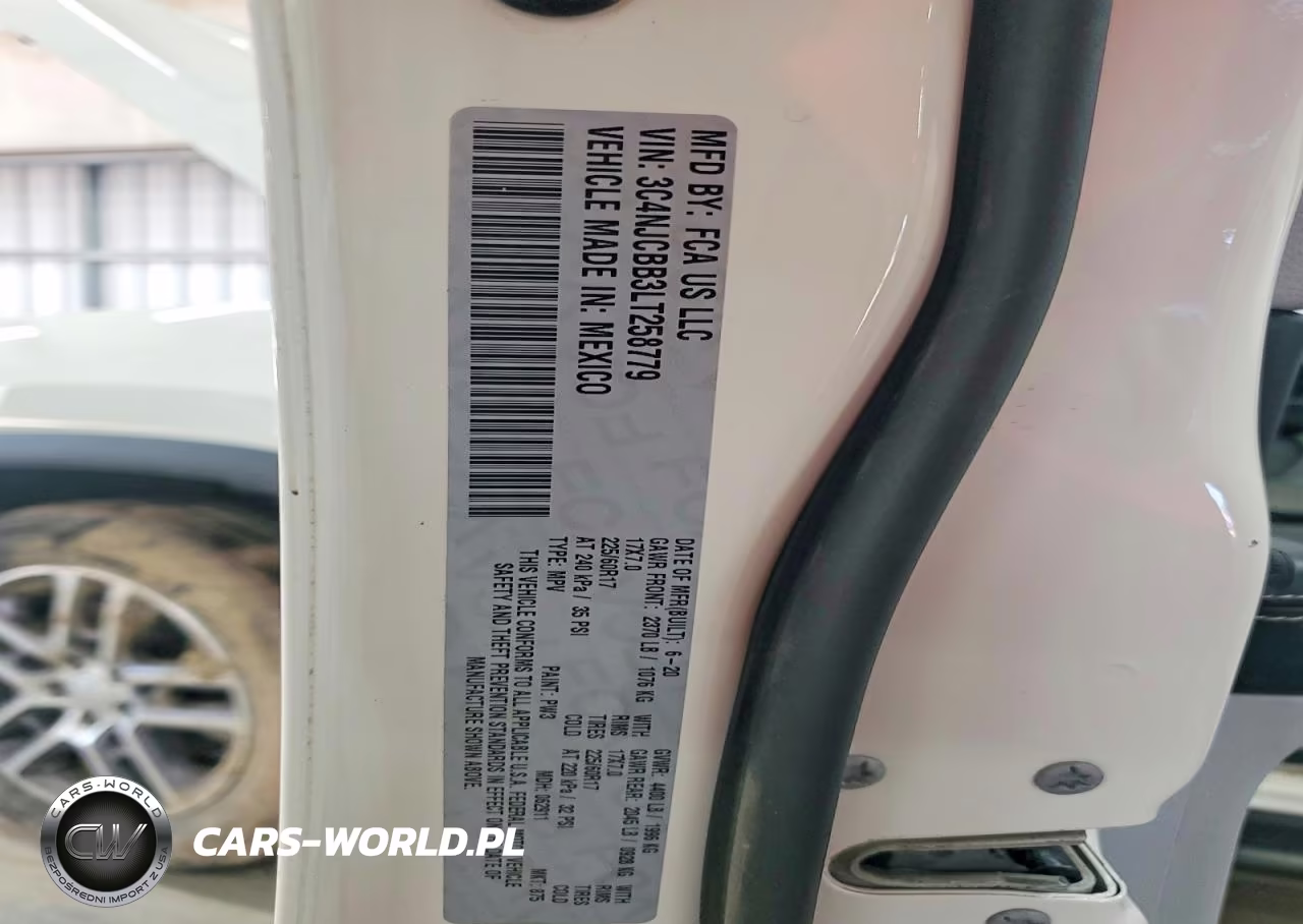 2020 Jeep Compass Latitude VIN:3C4NJCBB3LT258779 - 13