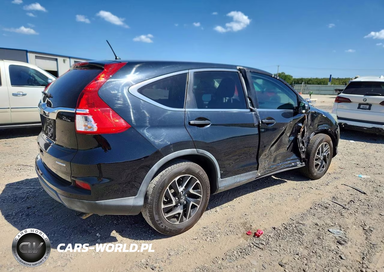 2016 Honda Cr-V Se VIN:5J6RM3H46GL027050 - 3