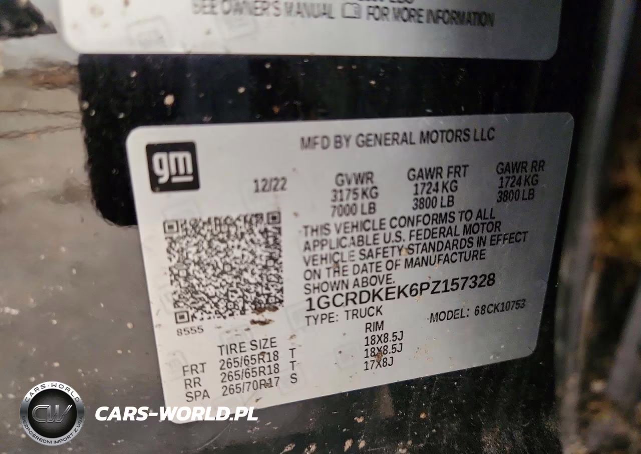 2023 Chevrolet Silverado K1500 Lt-L VIN:1GCRDKEK6PZ157328 - 12