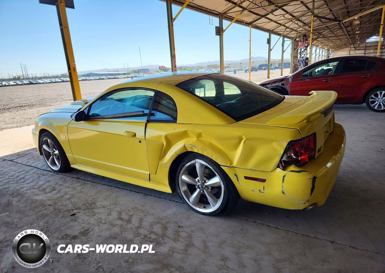 2001 Ford Mustang Gt VIN:1FAFP42XX1F124501 - 2