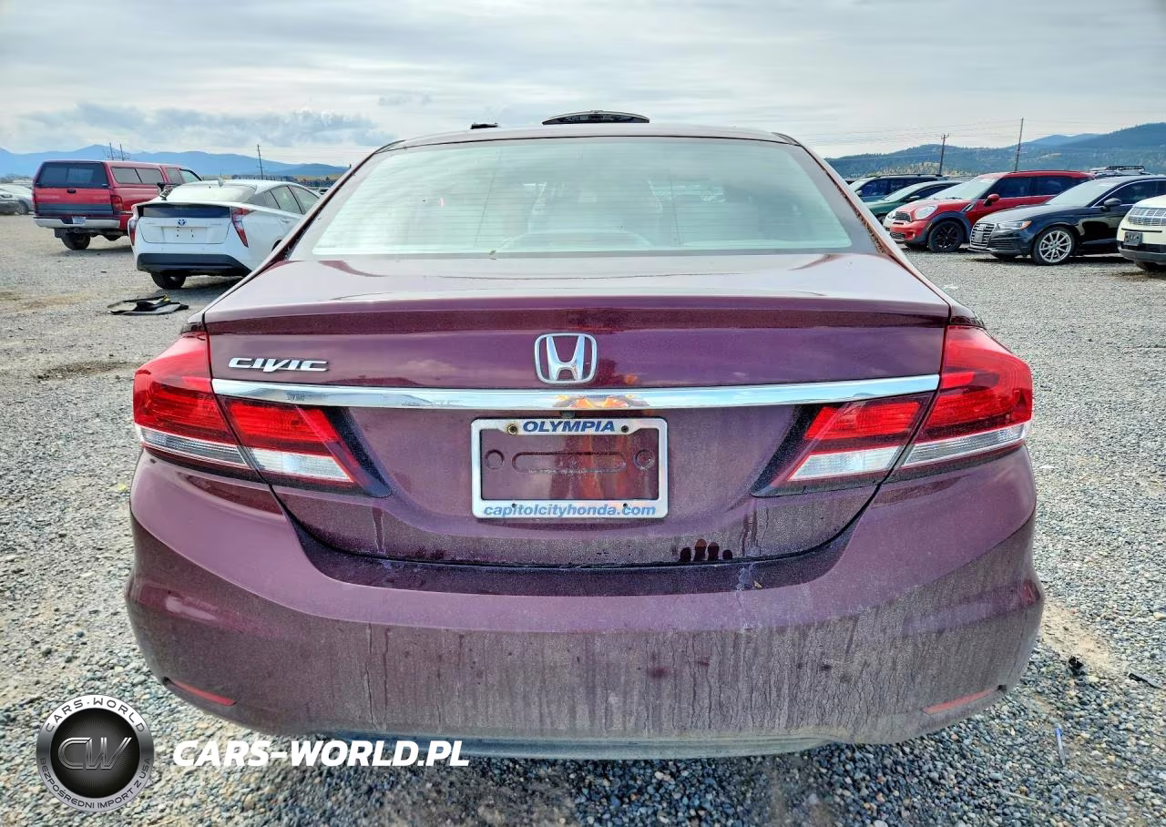 2014 Honda Civic Lx VIN:19XFB2F52EE243665 - 6