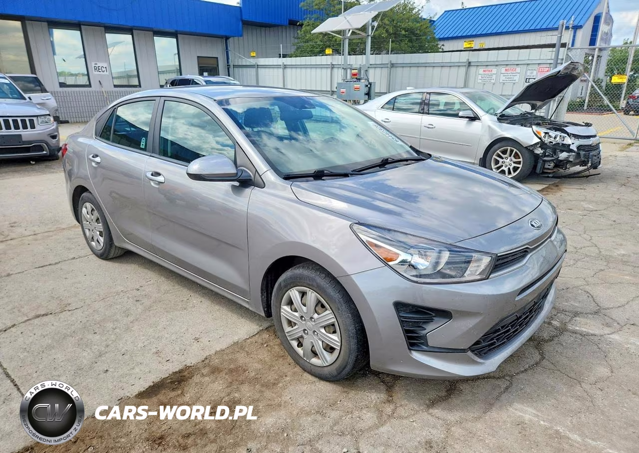2021 Kia Rio S VIN:3KPA24AD3ME393206 - 4