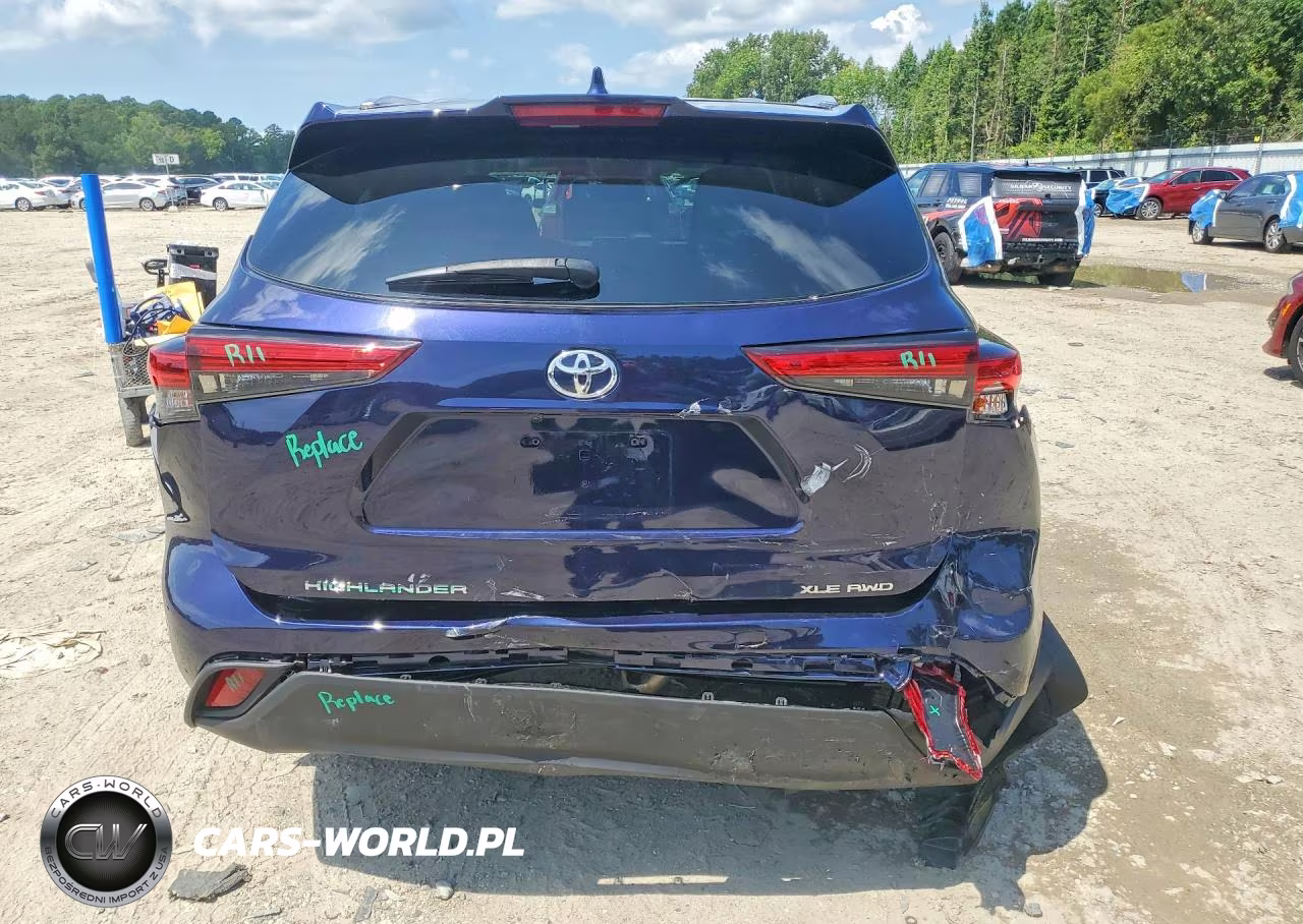 2021 Toyota Highlander Xle VIN:5TDHZRBH8MS104903 - 6