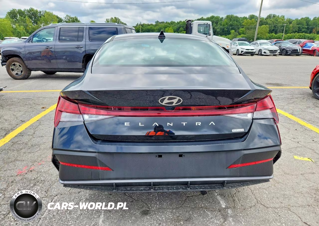 2026 Hyundai Elantra Hybrid Blue VIN:KMHLM4DJ6TU201003 - 6