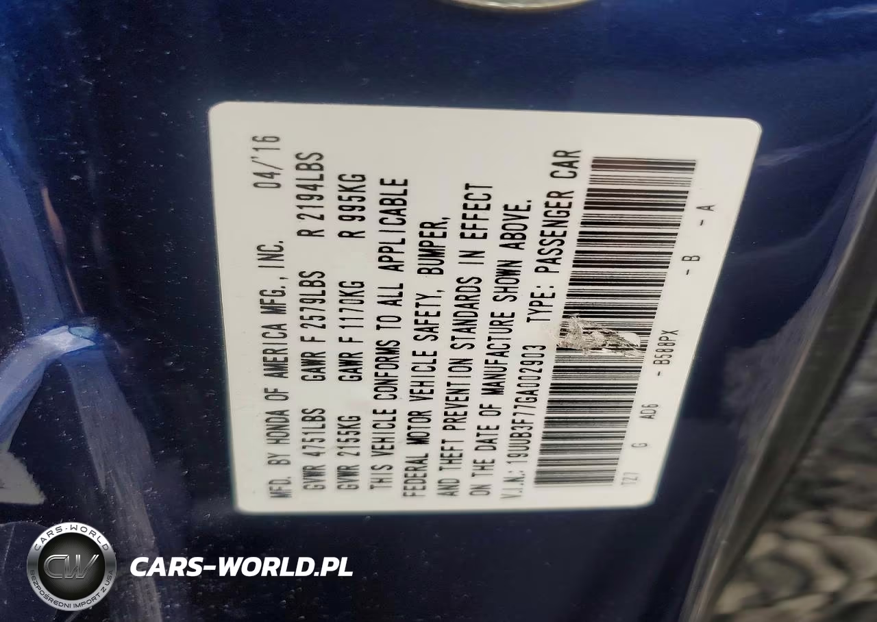 2016 Acura Tlx Advance VIN:19UUB3F77GA002903 - 12