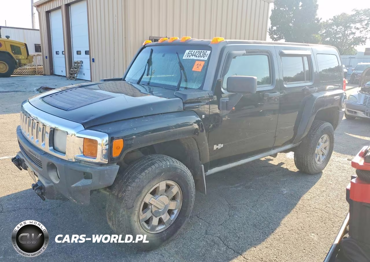 2007 Hummer H3 VIN:5GTDN13E178221725 - 1
